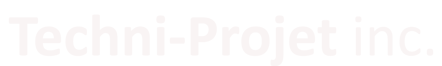 TECHNI-PROJET